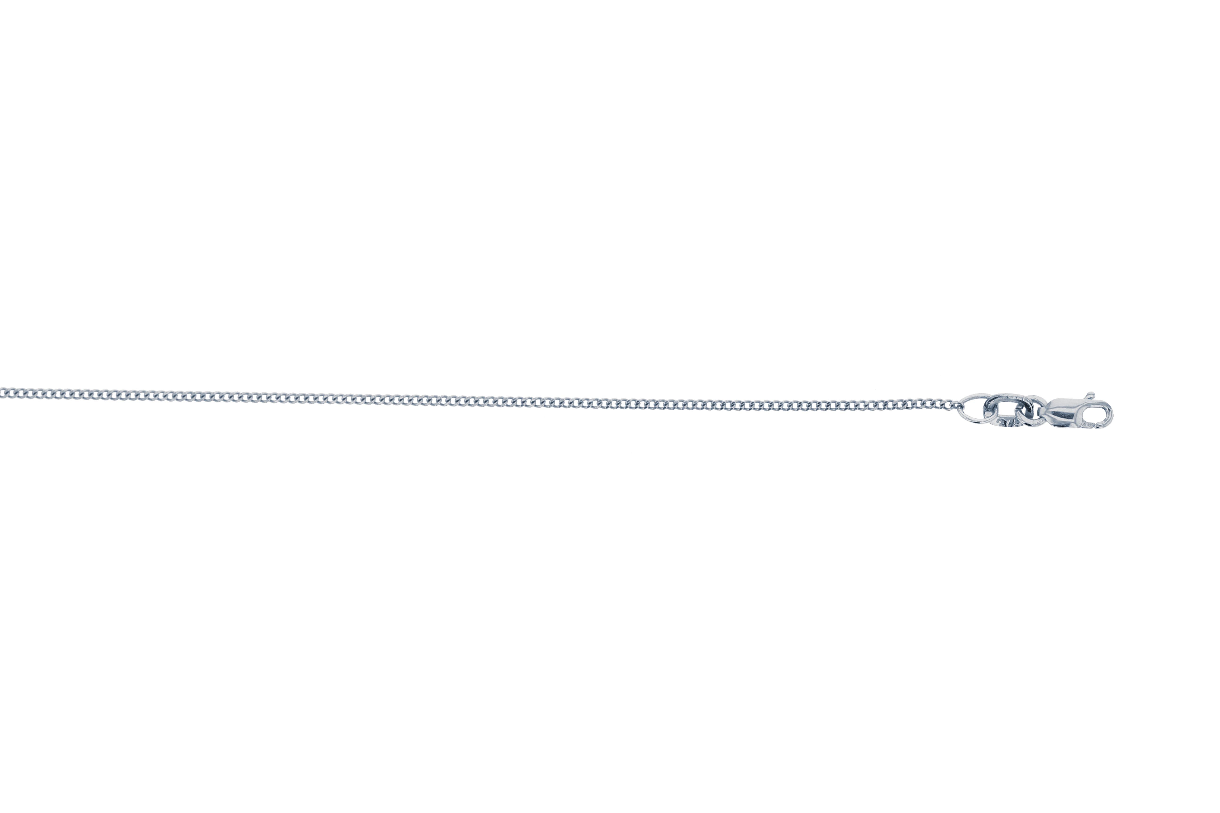 45cm white gold chain online