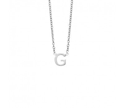 14k Yellow Gold, Claire Mini Lower Case Initial G Necklace - The Black Bow  Jewelry Company